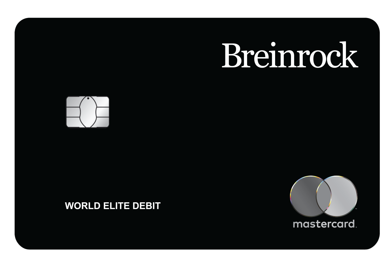 Breinrock Elite Black Prepaid Card