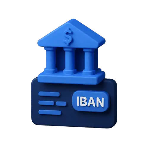 Accounts with dedicated IBANs icon